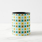Beach Diamonds Zweifarbige Tasse (Mittel)