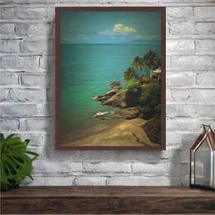 Beach Dream 0026 Art Print Poster