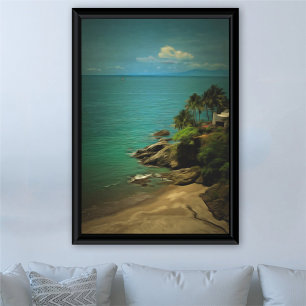 Beach Dream 0026 Art Print Poster
