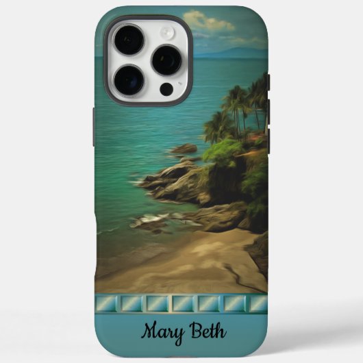 Beach Dream 0026 Case-Mate iPhone Hülle (Rückseite)