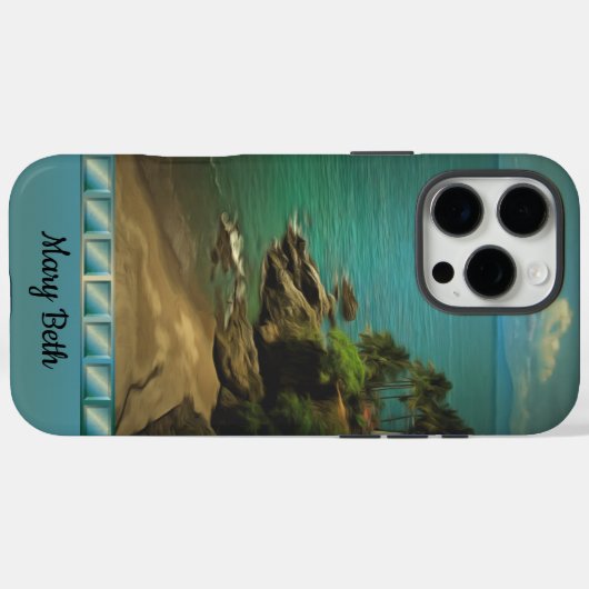 Beach Dream 0026 Case-Mate iPhone Hülle (Rückseite (Horizontal))