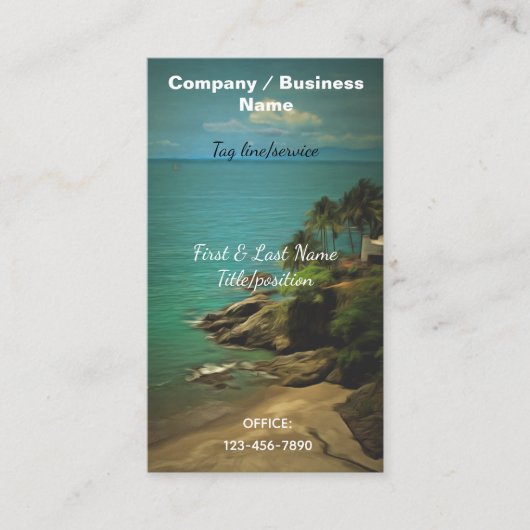 Beach Dream 0026 Visitenkarte (Vorderseite)