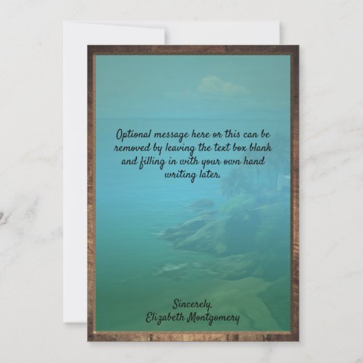 Beach Dream Danke 2026 (Rückseite)