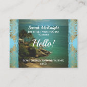 Beach Dream Hallo 2026 Telefonnummerkarte (Vorderseite)