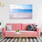 Beach Dream Wall Leinwand (Insitu (Wohnzimmer))