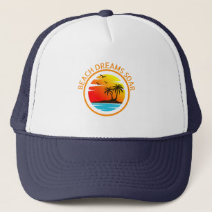 Beach Dreams Soar: Reversionen an der Küste Truckerkappe