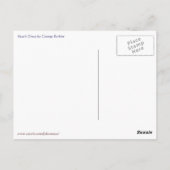 Beach Dress von George Barbier Postkarte (Rückseite)