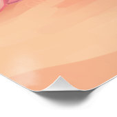 Beach dude  poster (Ecke)