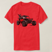 Beach Dune Buggy 4x4 Sandbahn Racing T-Shirt (Design vorne)