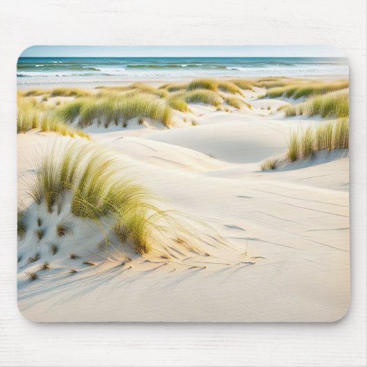 Beach Dune Grass Mousepad (Vorne)