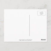 Beach / Dünensonnenblume Postkarte oder Einladung (Rückseite)