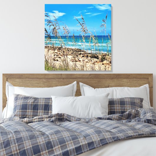 Beach Dunes Ocean Leinwand (Insitu (Schlafzimmer))