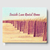 Beach Dunes Oceanfront Gastfreundschaft Gästebuch (Vorderseite)