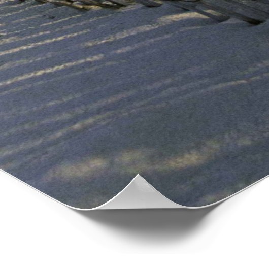 Beach Dunes Poster (Ecke)