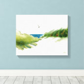 Beach Dunes Print Leinwanddruck (Insitu (Holzboden))