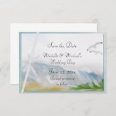 Beach Dunes Romance Save the Date (Vorne/Hinten)