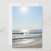 Beach-Einladung Einladung (Vorderseite)