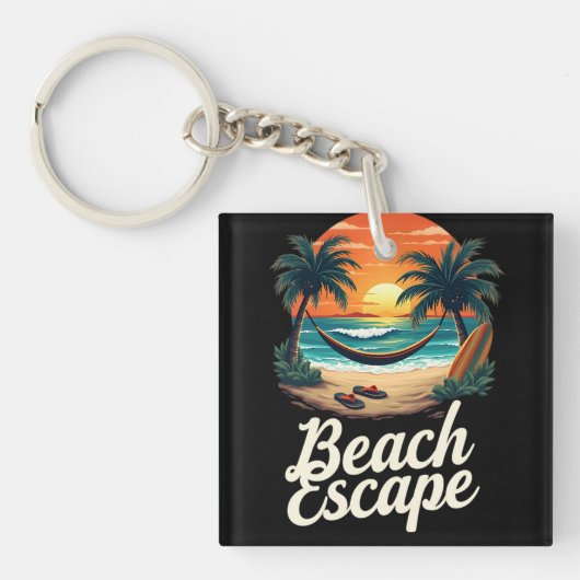Beach Escape Schlüsselanhänger (Vorderseite)