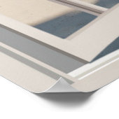 Beach Fake Window Zuhause Office Wall Decoder Post Poster (Ecke)