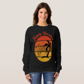 Beach Family Vacation Palms Sunset Holiday Matchin Sweatshirt (Vorne ganz)
