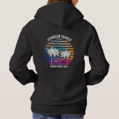 Beach Family Wiedersehen Custom Cruise Sommerurlau Hoodie (Rückseite)