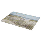 Beach Fence Glass Cutting Board Schneidebrett (Ecke)