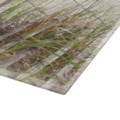 Beach Fence Glass Cutting Board Schneidebrett (Ecke)