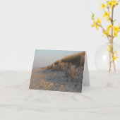 Beach Fence Karte (Gelbe Blume)