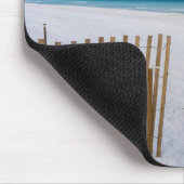 Beach Fence Morning Destin Florida Mousepad (Ecke)