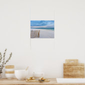 Beach Fence Morning Destin Florida Poster (Küche)