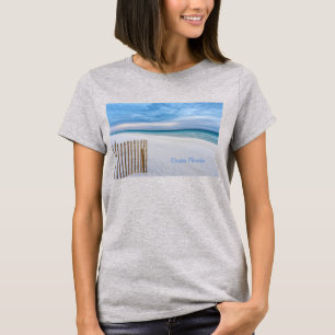 Beach Fence Morning Destin Florida T - Shirt