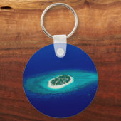 Beach-Fidschi-Inseln Schlüsselanhänger (Vorderseite)