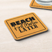 Beach First Martini Spater-76545 Getränkeuntersetzer (Linke Seite)