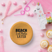 Beach First Martini Spater-76545 Pappteller (Party)