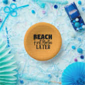 Beach First Martini Spater-76545 Pappteller (Party)