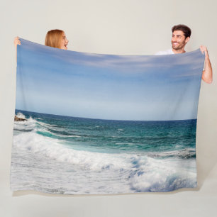 Beach Fleece Blanket