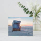 Beach Fleisch Postkarte (Stehend Vorderseite)