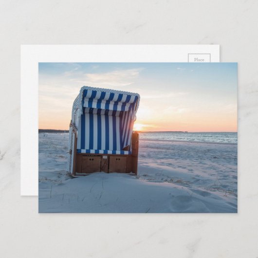 Beach Fleisch Postkarte (Vorne/Hinten)