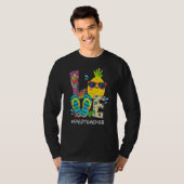 Beach Flip Flops Ananas Sommerurlaub Liebe Sp T-Shirt (Vorne ganz)