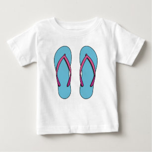 Beach Flip Flops Baby T-shirt