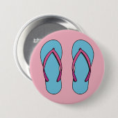 Beach Flip Flops Button (Vorne & Hinten)