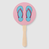 Beach Flip Flops Fächer (Rückseite)