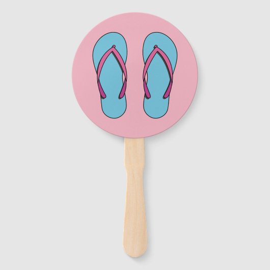 Beach Flip Flops Fächer (Vorderseite)