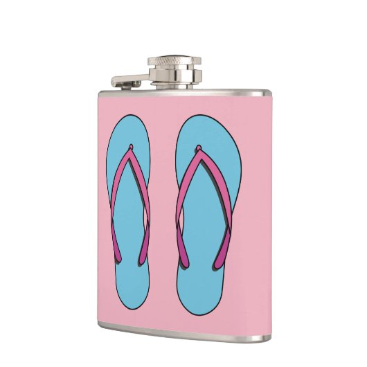 Beach Flip Flops Flachmann (Links)