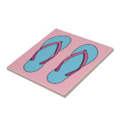 Beach Flip Flops Fliese (Seite)
