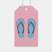 Beach Flip Flops Geschenkanhänger (Vorderseite)