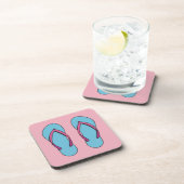 Beach Flip Flops Getränkeuntersetzer (Rechte Seite)