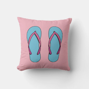 Beach Flip Flops Kissen