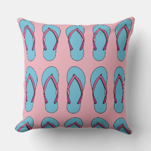Beach Flip Flops Kissen