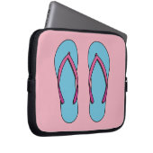 Beach Flip Flops Laptopschutzhülle (Vorne Rechts)